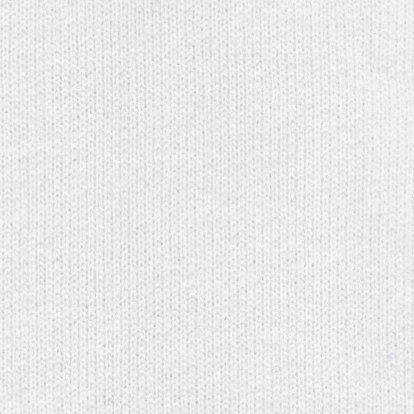 100% Organic Cotton French Terry - Bright White (2FT142)