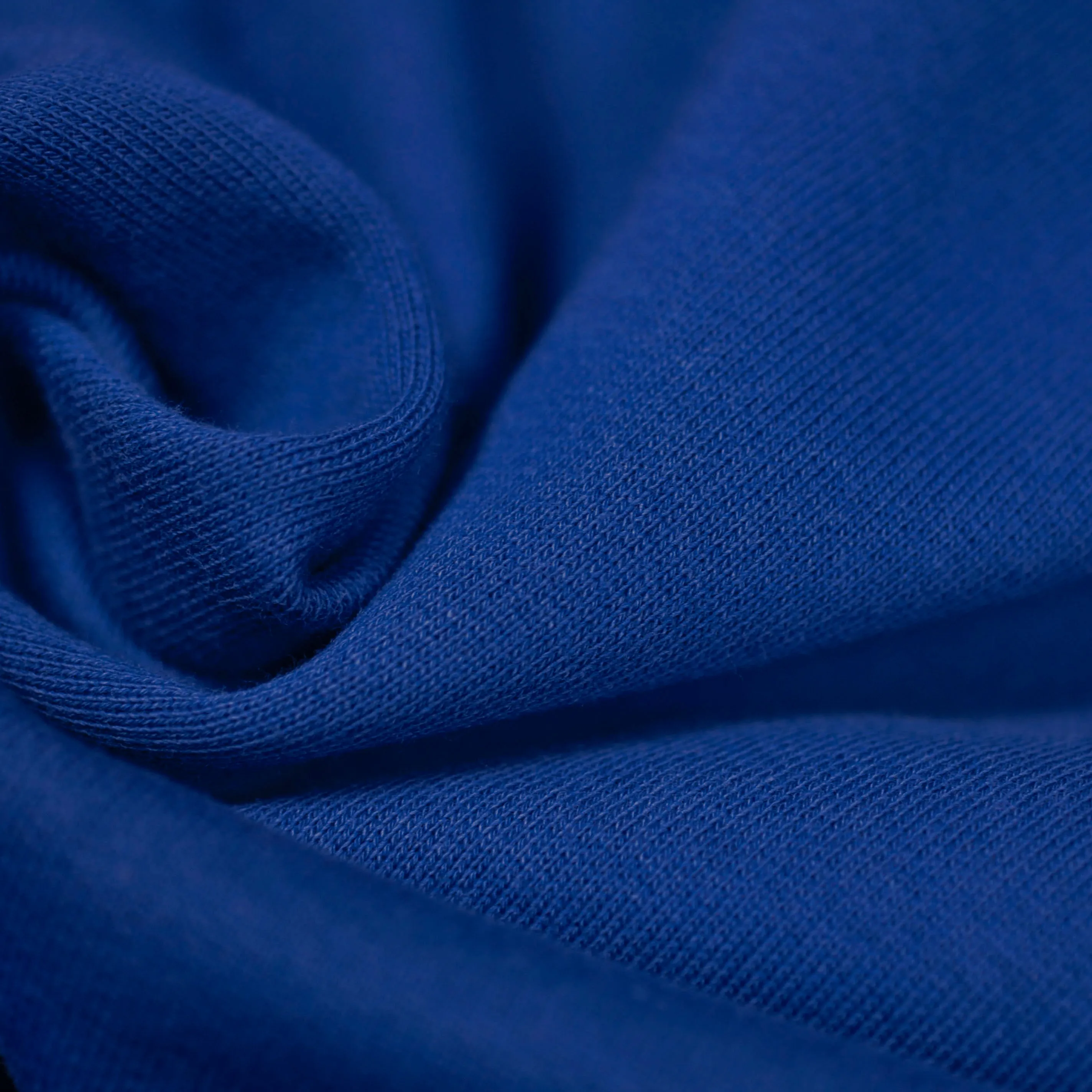100% Organic Cotton French Terry - Dark Blue  (2FT142)