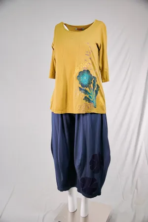 1207-Sunny Day Top- Dill Flower-P
