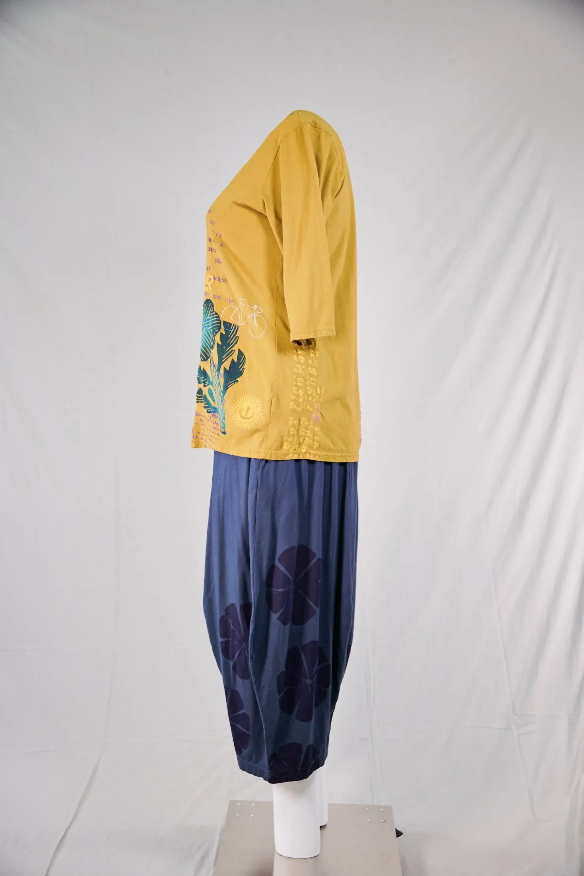 1207-Sunny Day Top- Dill Flower-P
