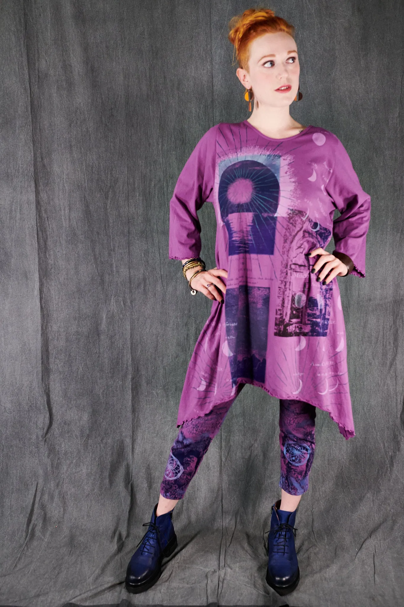 1565 Swing Tunic Wild Orchid-P