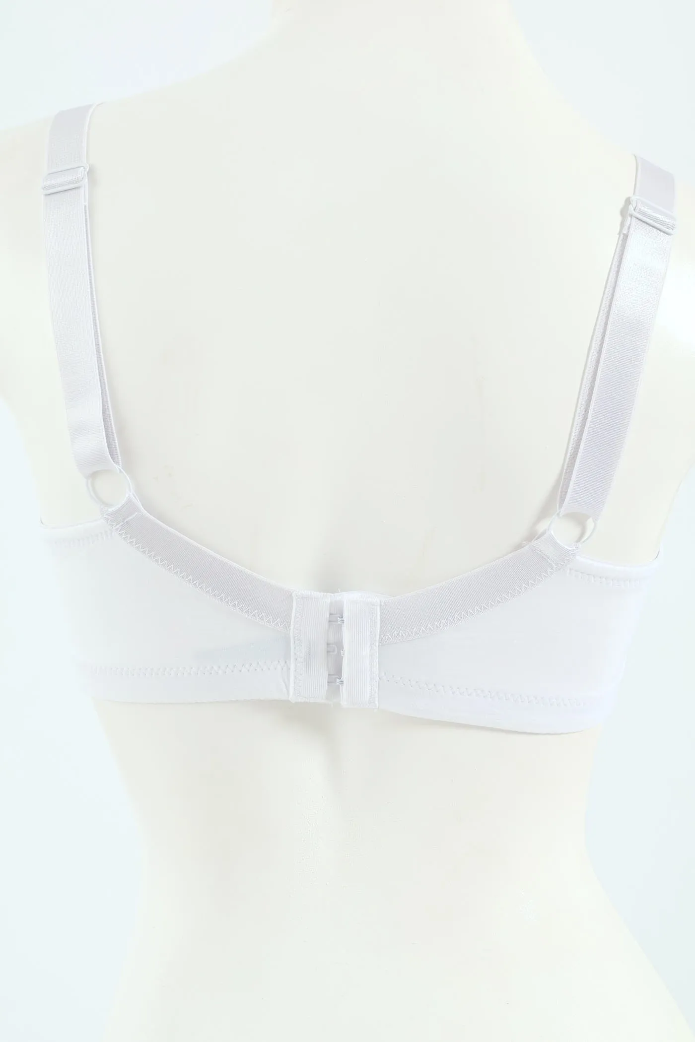 2 Pack Lace Non-Padded Bra - Beige/White