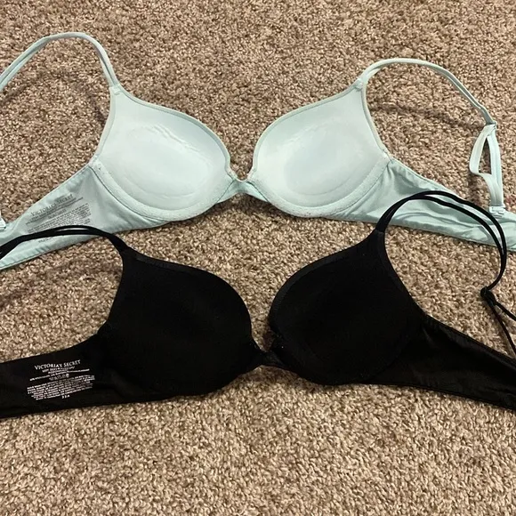 2 victoria secret push up bras