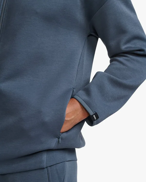 2XU Commute Full Zip Hoodie - Grey