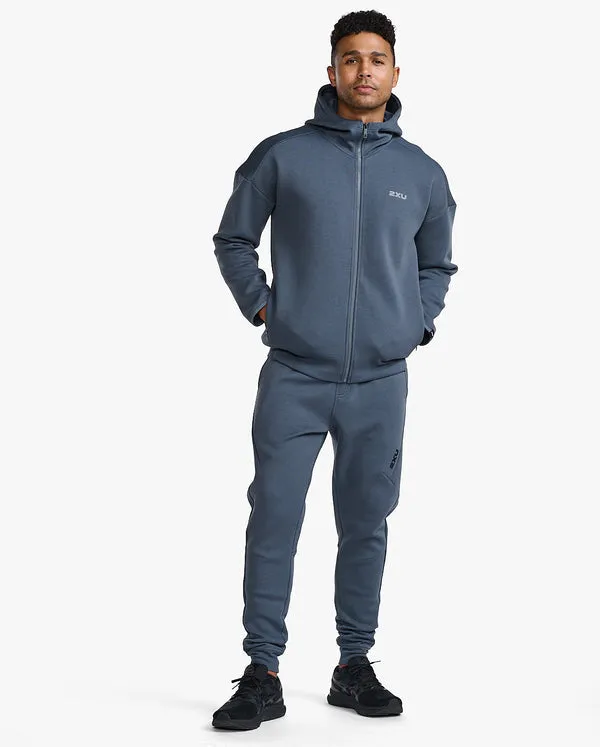 2XU Commute Full Zip Hoodie - Grey