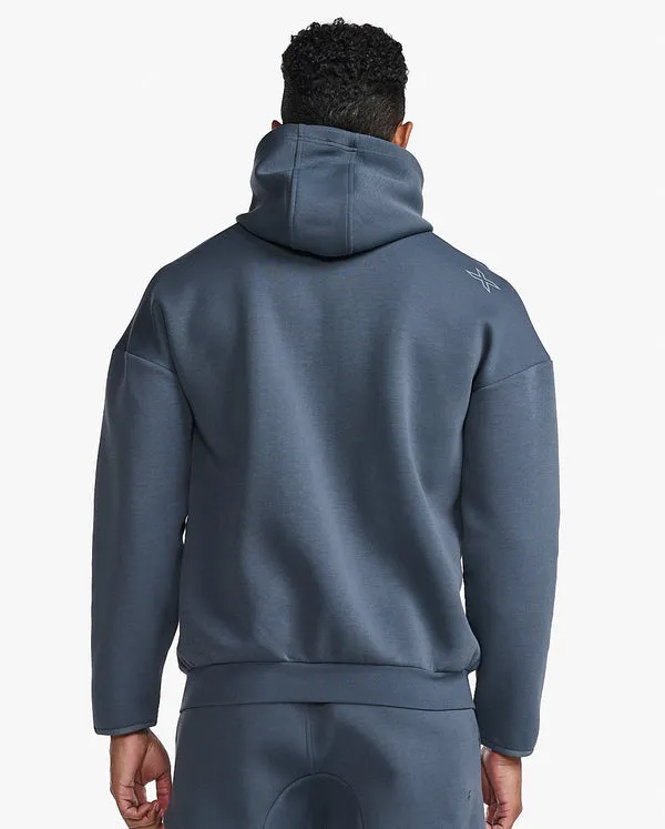 2XU Commute Full Zip Hoodie - Grey