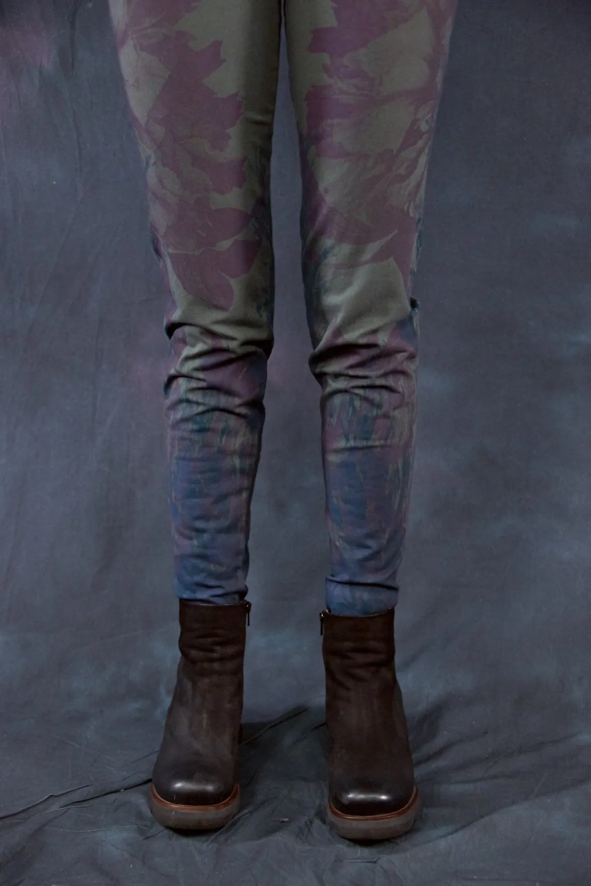 3136 Heavyweight Legging Black Olive Drab-P