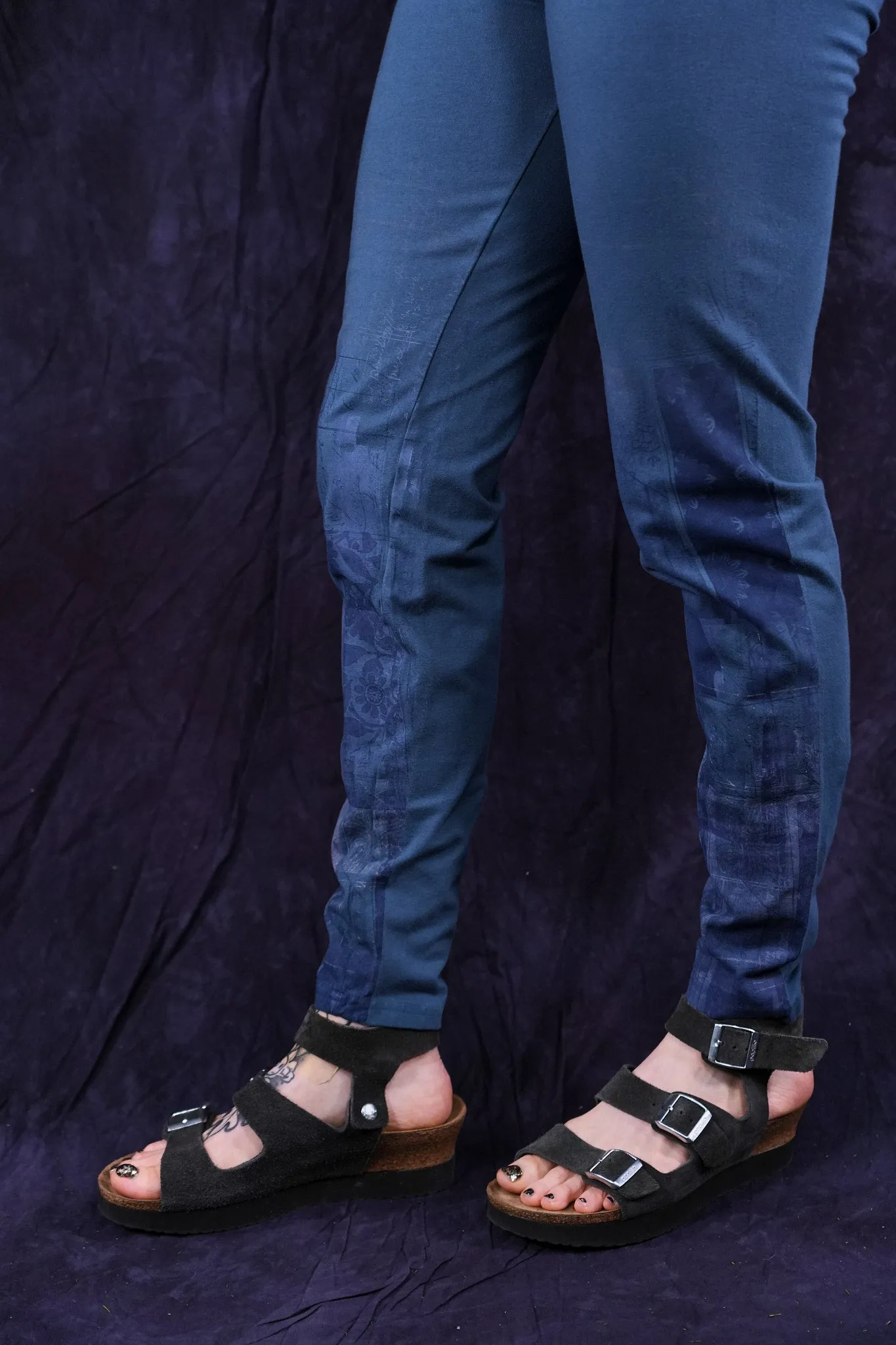 3136 Leggings Echo Blue-P