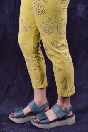 3167 Crop Legging Citron-P
