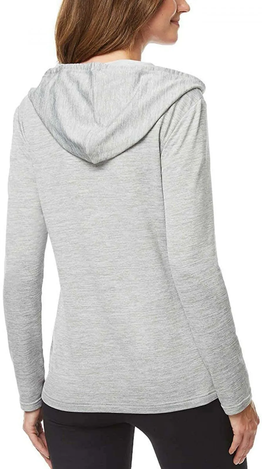 32 Degrees Cool Women's 2 Pack Ultra Soft Full Zip Hoodies