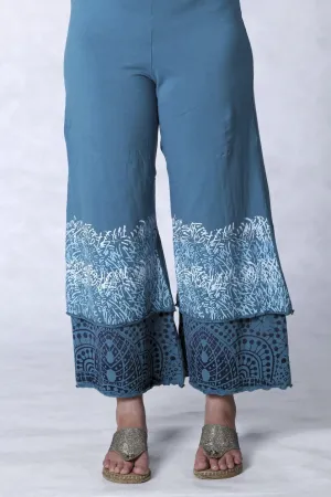 3239-Wide Petaloon-Teal-P