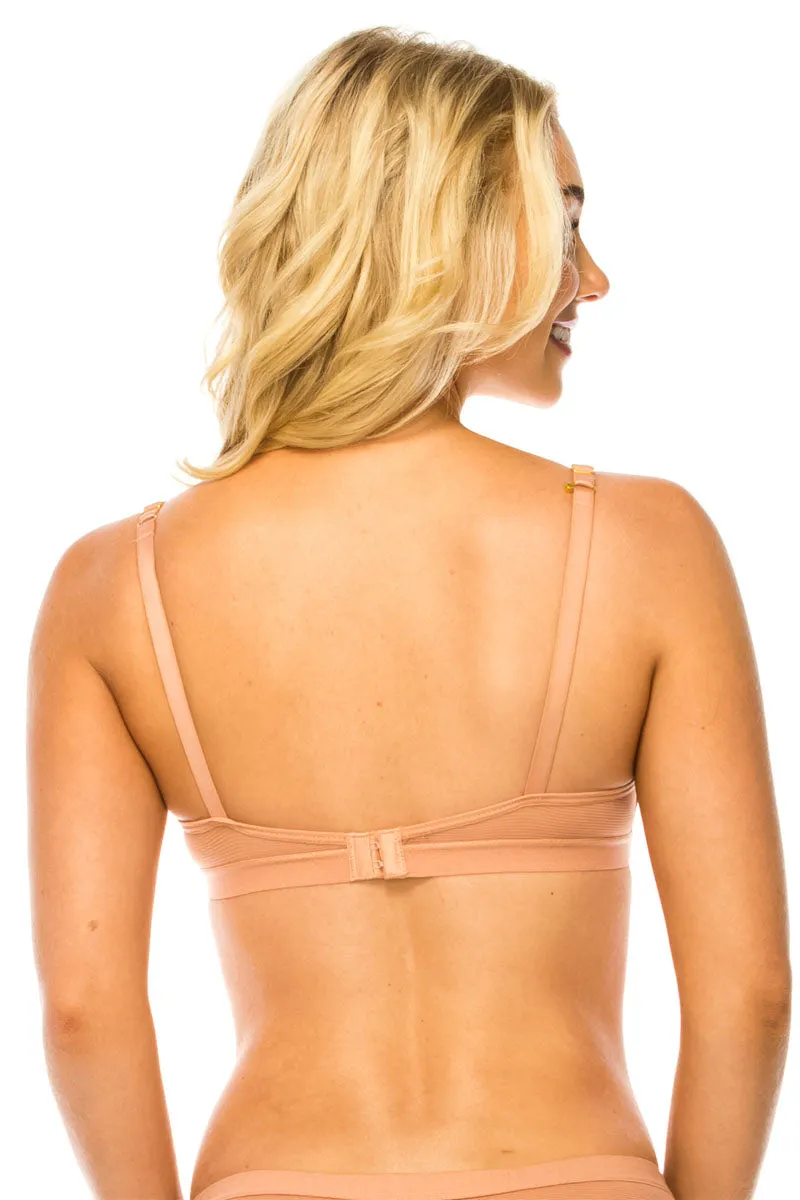 32555 12 Piece Adjustable Straps, Comfortable Fit Mesh Band No Wire Bra B/C Cup