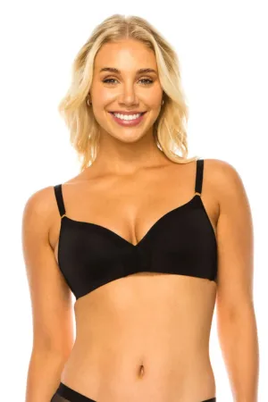 32555 12 Piece Adjustable Straps, Comfortable Fit Mesh Band No Wire Bra B/C Cup