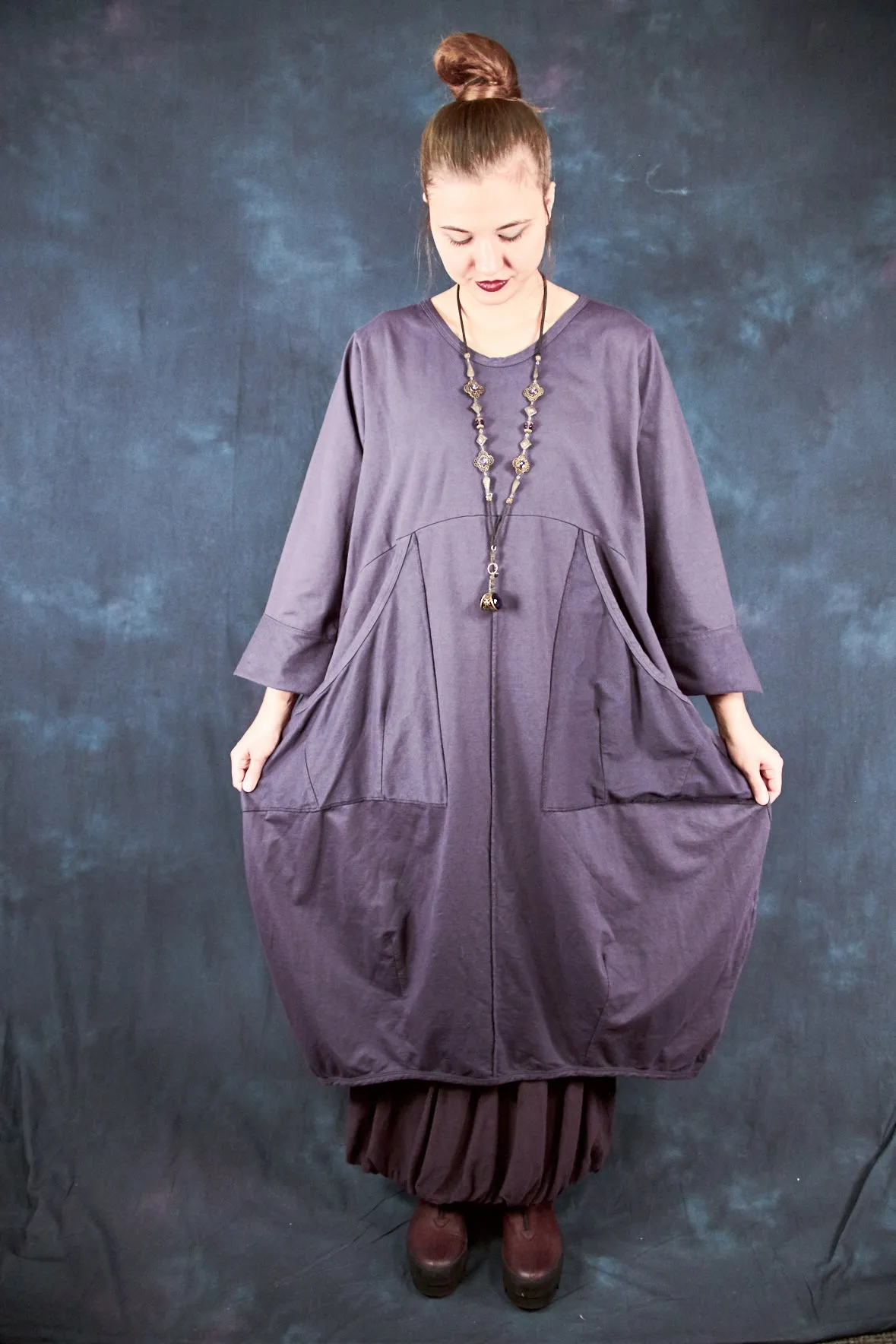 7235 The Eloise Dress Dulse-P