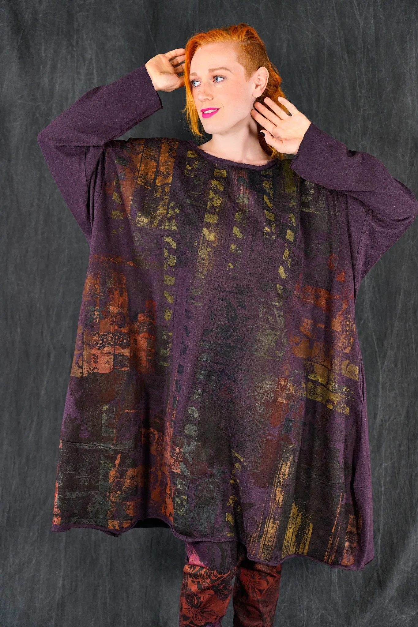 7240 Story Dress Dulse-P