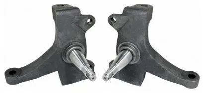 73-87 CHEVY C10 FULL DISC BRAKE KIT & RIDETECH SPINDLES,13"/12" DRILLED,BLACK
