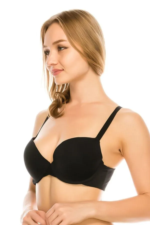 78172 12 Piece Extra double support side panels No Side Effects & side wide support and extra side coverage Bra