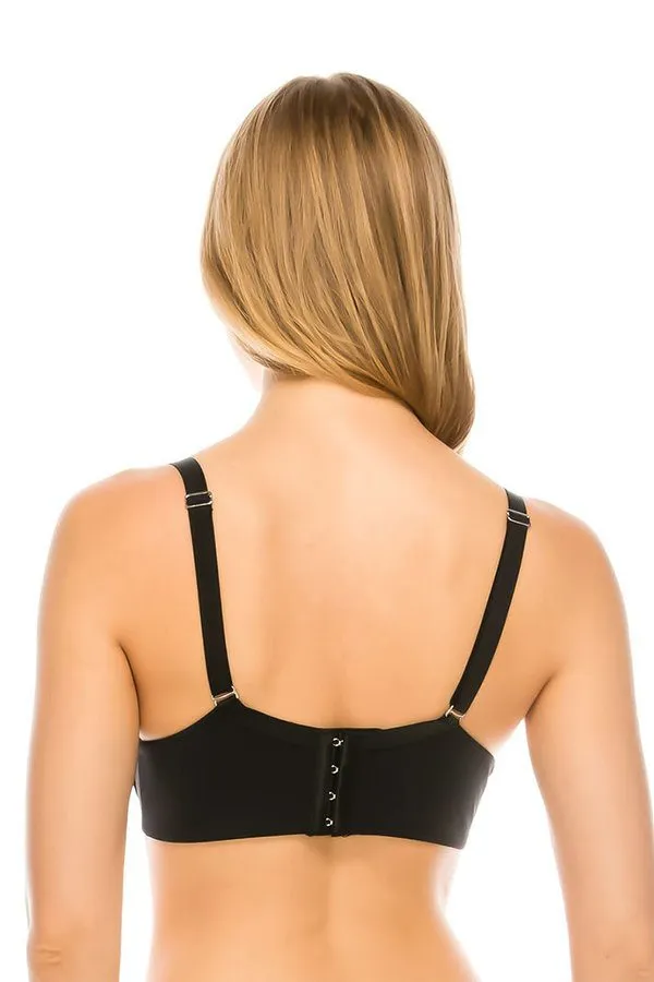78172 12 Piece Extra double support side panels No Side Effects & side wide support and extra side coverage Bra