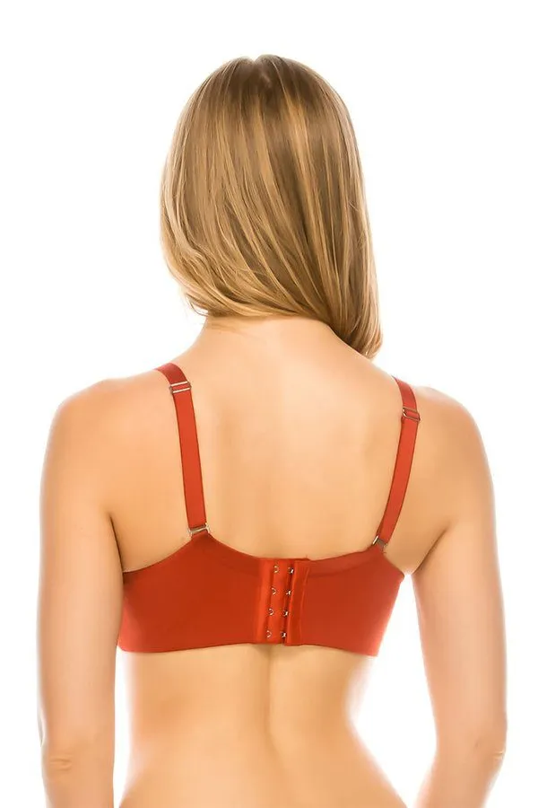 78172 12 Piece Extra double support side panels No Side Effects & side wide support and extra side coverage Bra