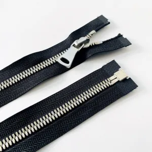 #8 Low Profile Injected Open End Metal Zip