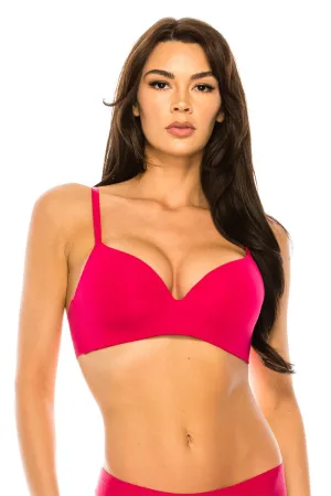 89122 6 Piece Wirefree T-Shirt Bra – Seamless Comfort Bra A/B/C Cup C04
