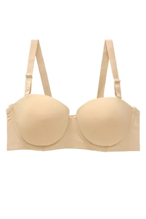 90039 3 Piece Underwire & Adjustable Straps Demi Light Pad Bra – D/DD/DDD Cup