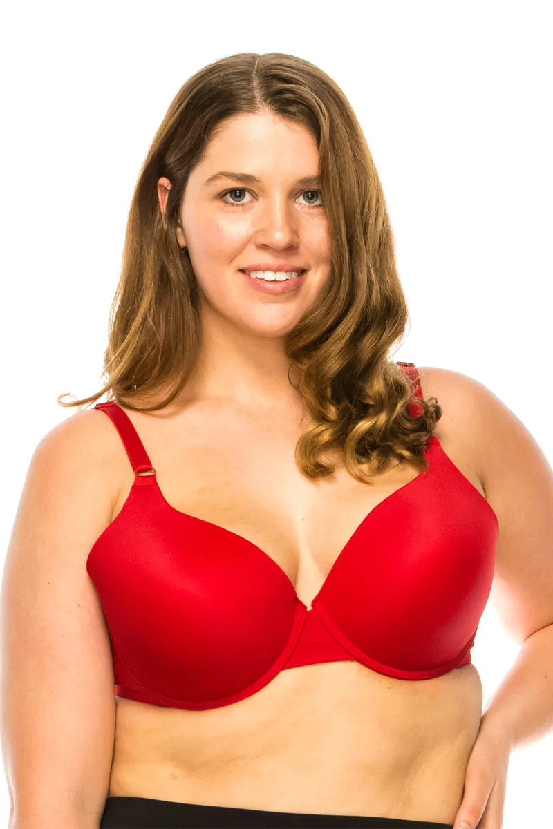 90047 6 Piece Coverage Bra with Underwire B,C,D,DD Cup C01