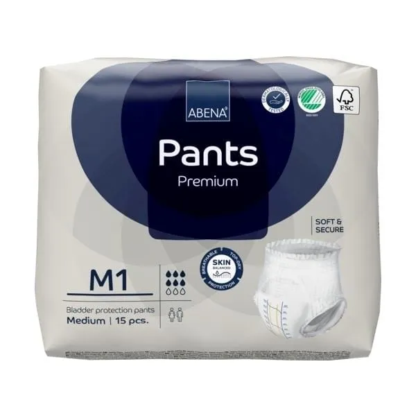 Abena Pants M1 Blue 1400ml 80-110cm