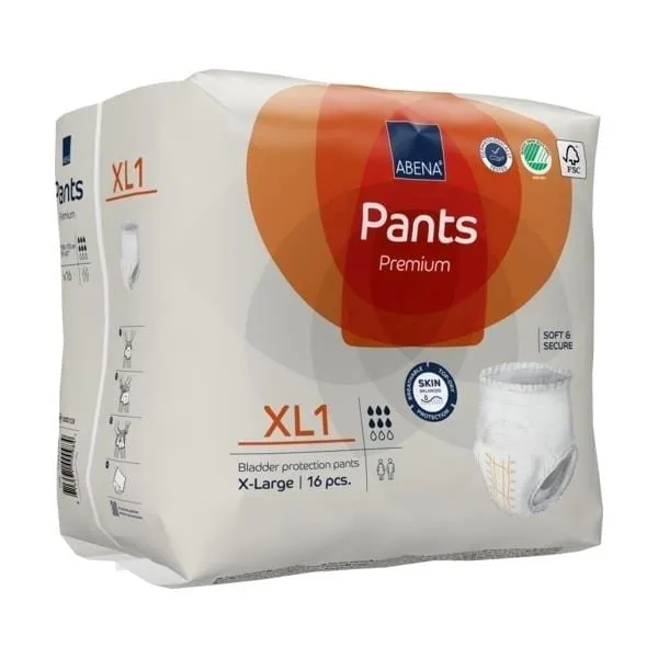 Abena Pants XL1 Org 1400mL 130-170cm