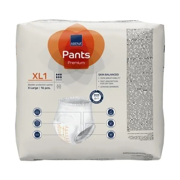 Abena Pants XL1 Org 1400mL 130-170cm
