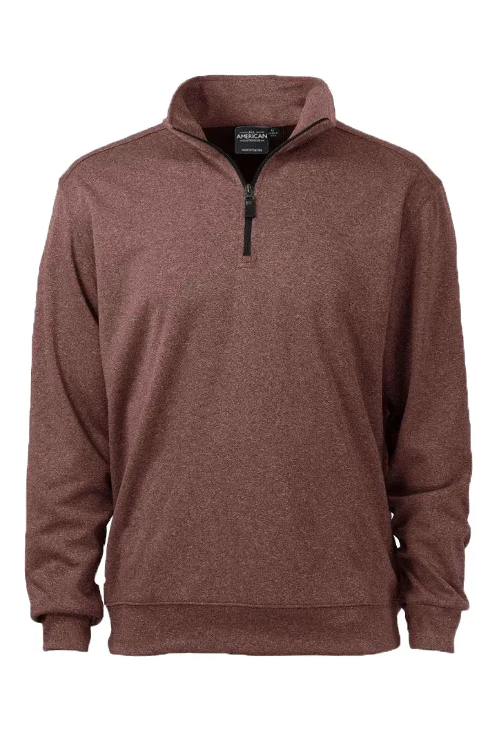 All American Clothing Co. - Bonded Interlock 1/4 Zip