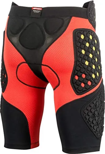 Alpinestars Unisex-Adult Sequence Pro Shorts Black/Red Md