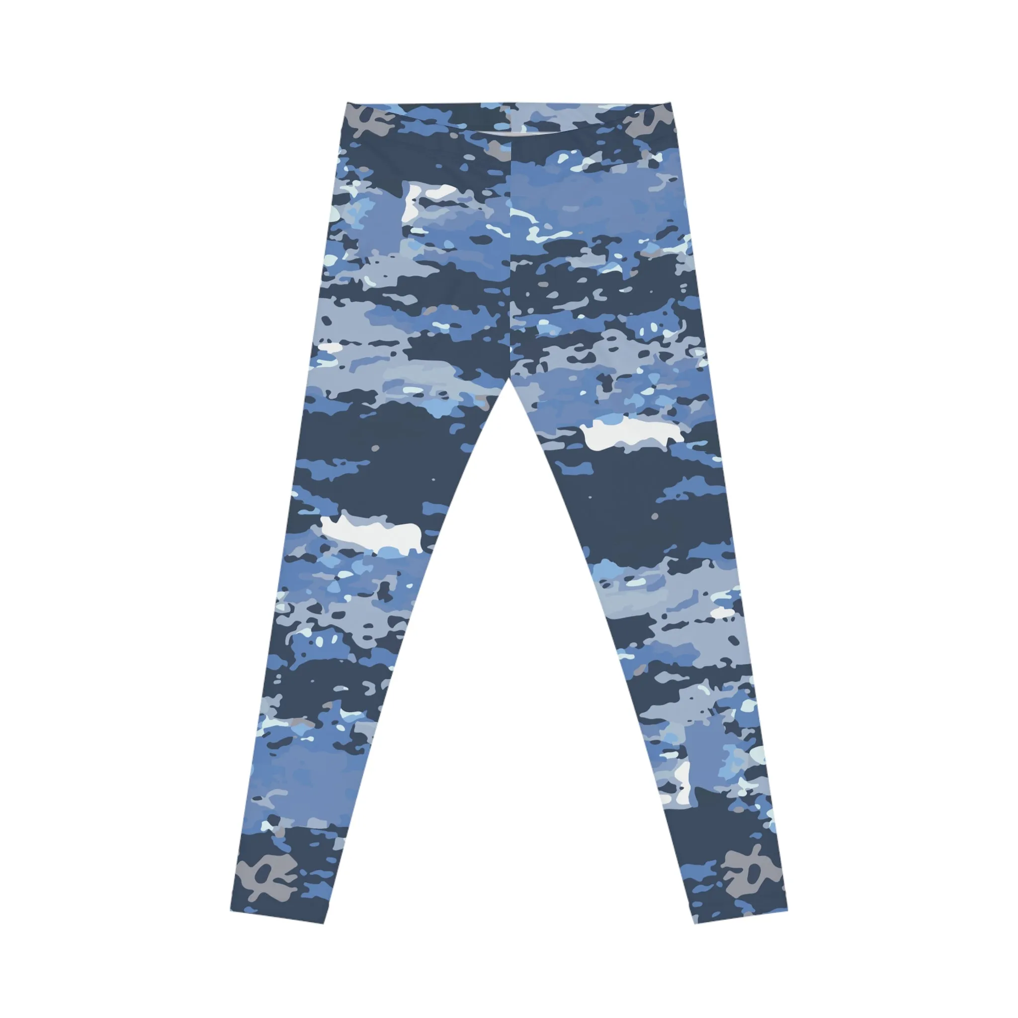 Armor of God - Blue Camo Leggings