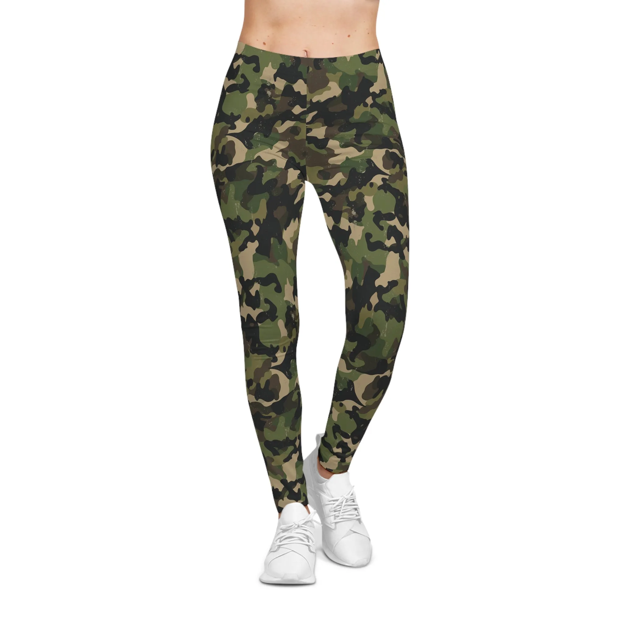 Armor of God - Green Camo Leggings