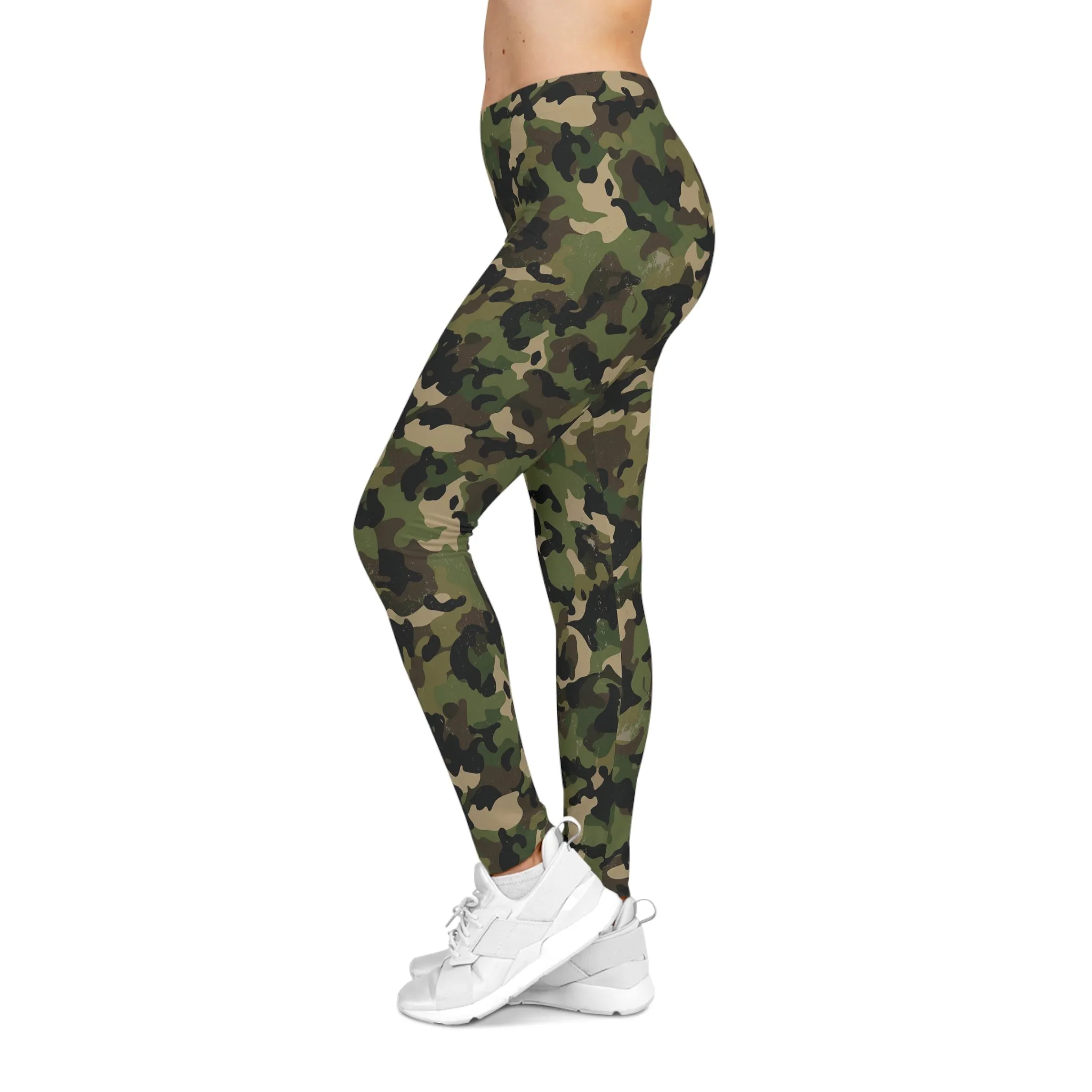 Armor of God - Green Camo Leggings