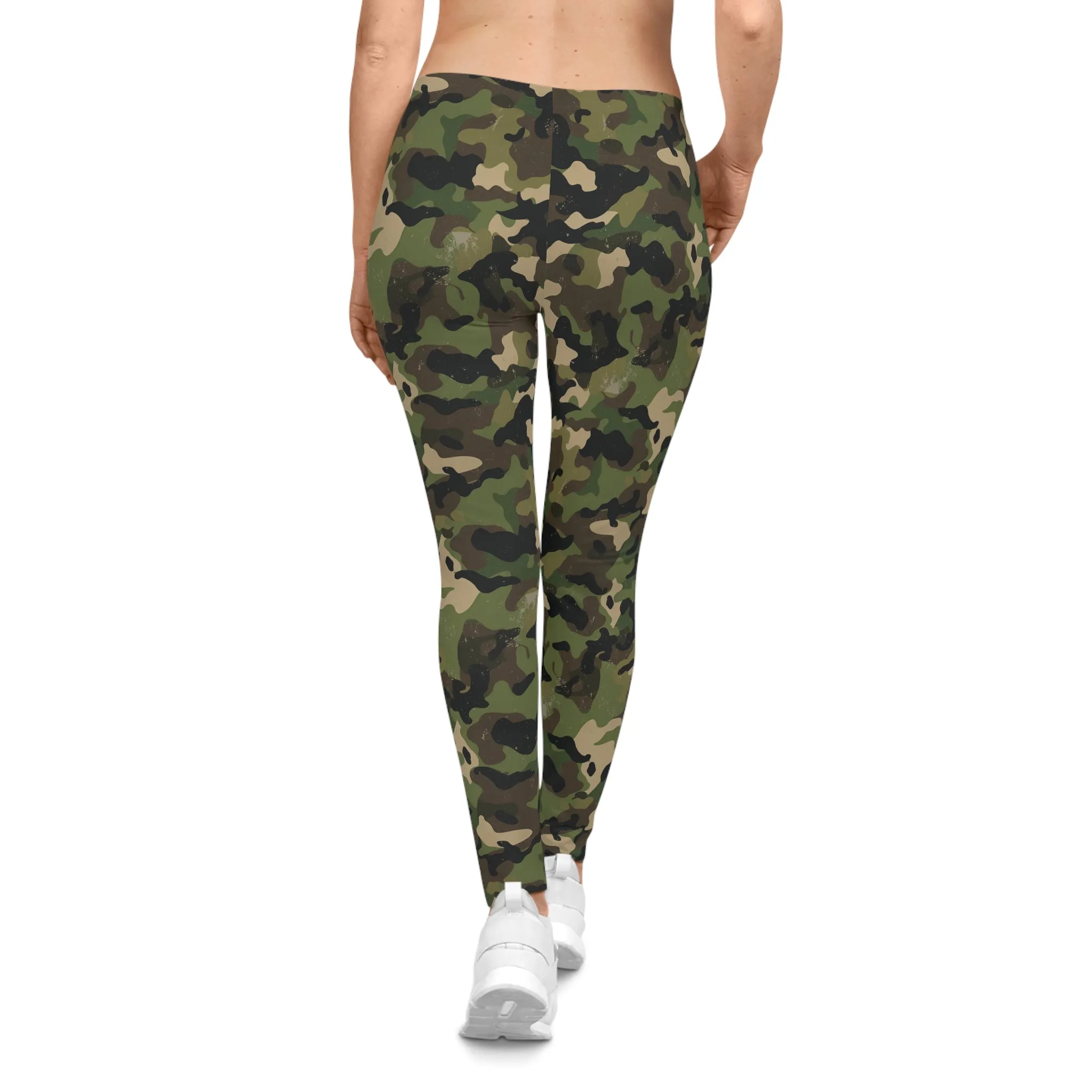 Armor of God - Green Camo Leggings