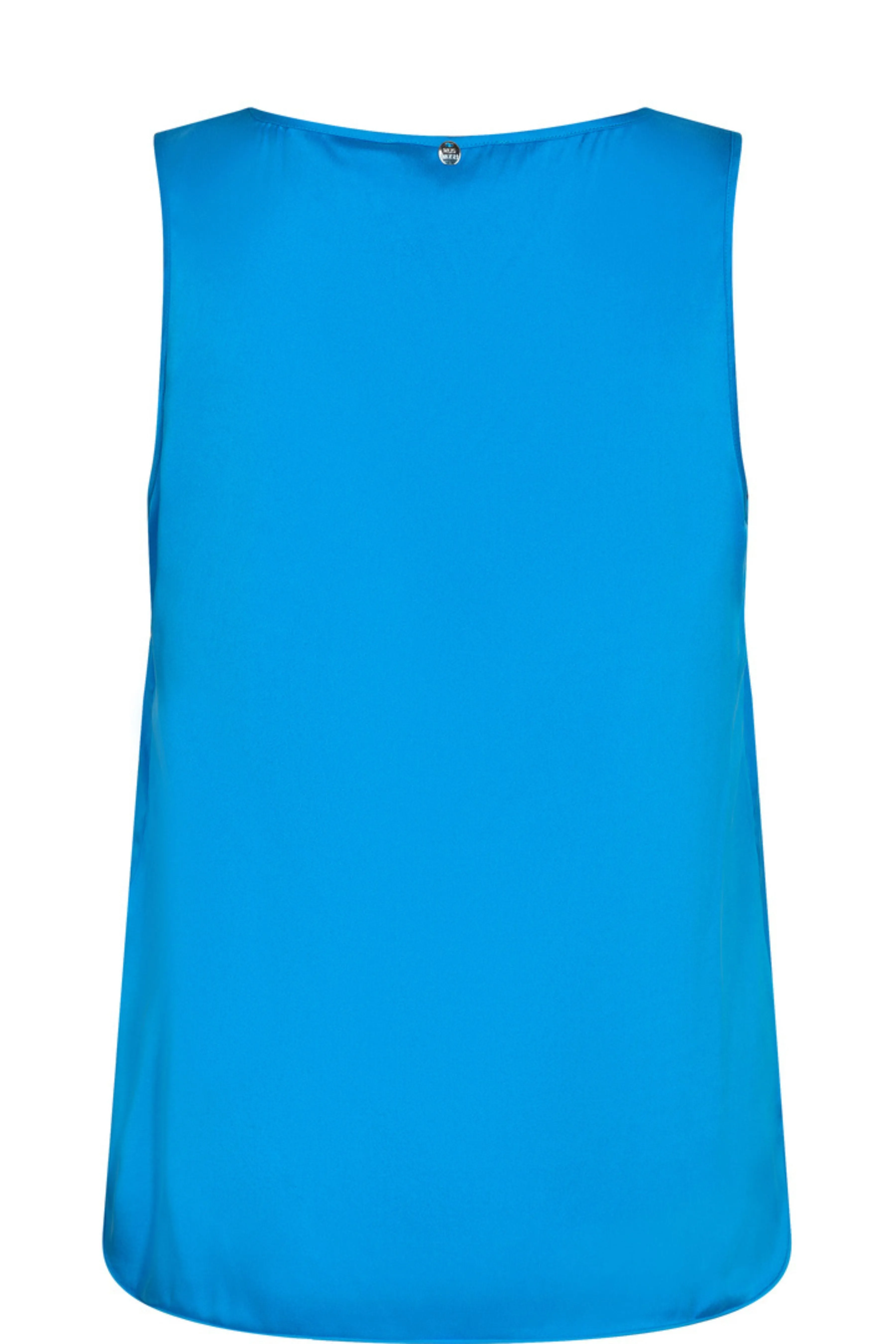 Astrid Silk Tank Top - Blue Aster