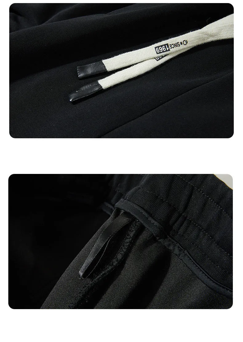 Athletic Cotton Jogger Sweatpants | Men's Gym Workout Running Track Pants