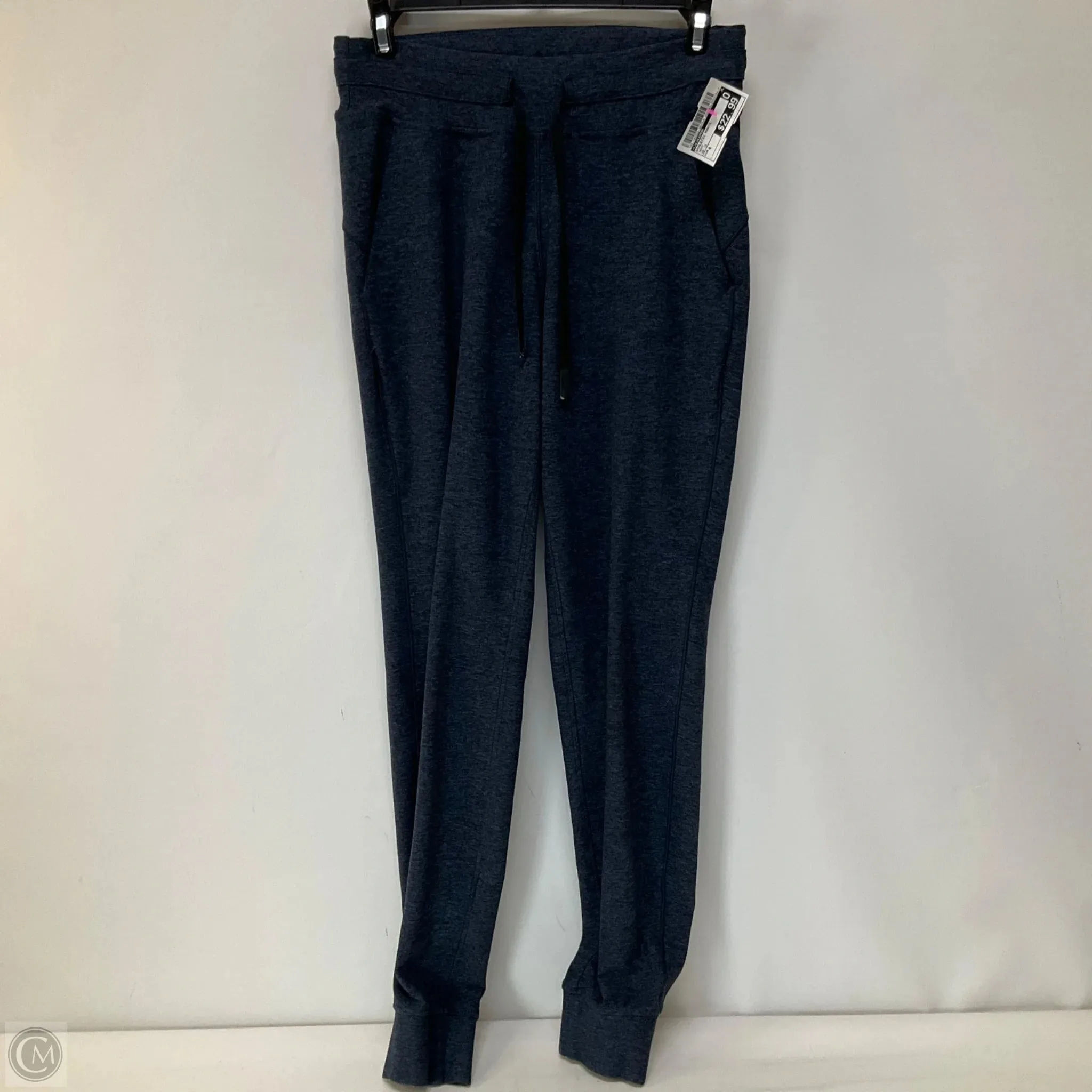 Athletic Pants By Lululemon In Navy, Size: 4