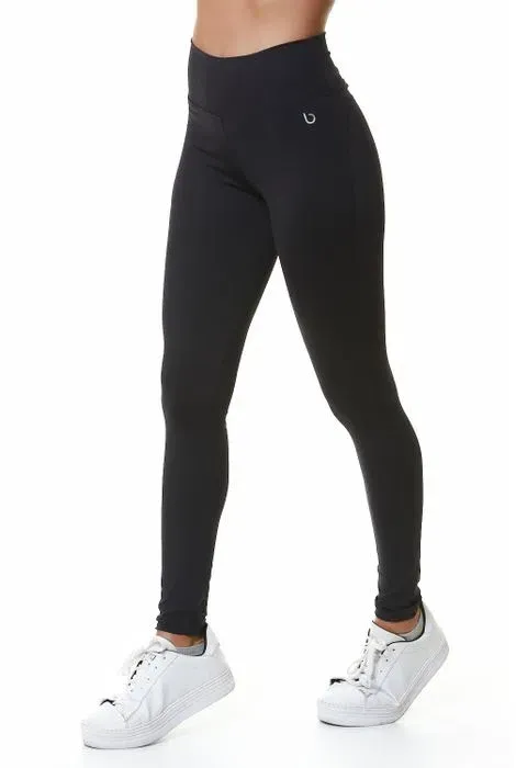BASIC OVERTONE TIGHT LEGGINGS - BLACK