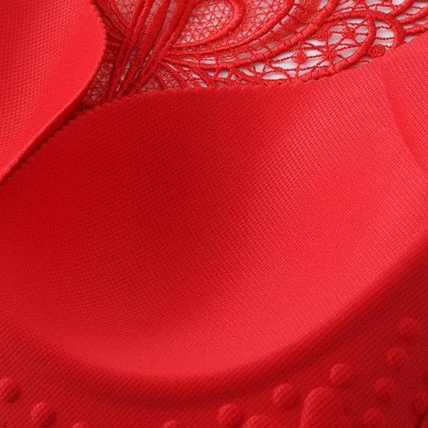 Beautiful Butterfly Back Wireless Front Closure Push Up Bras