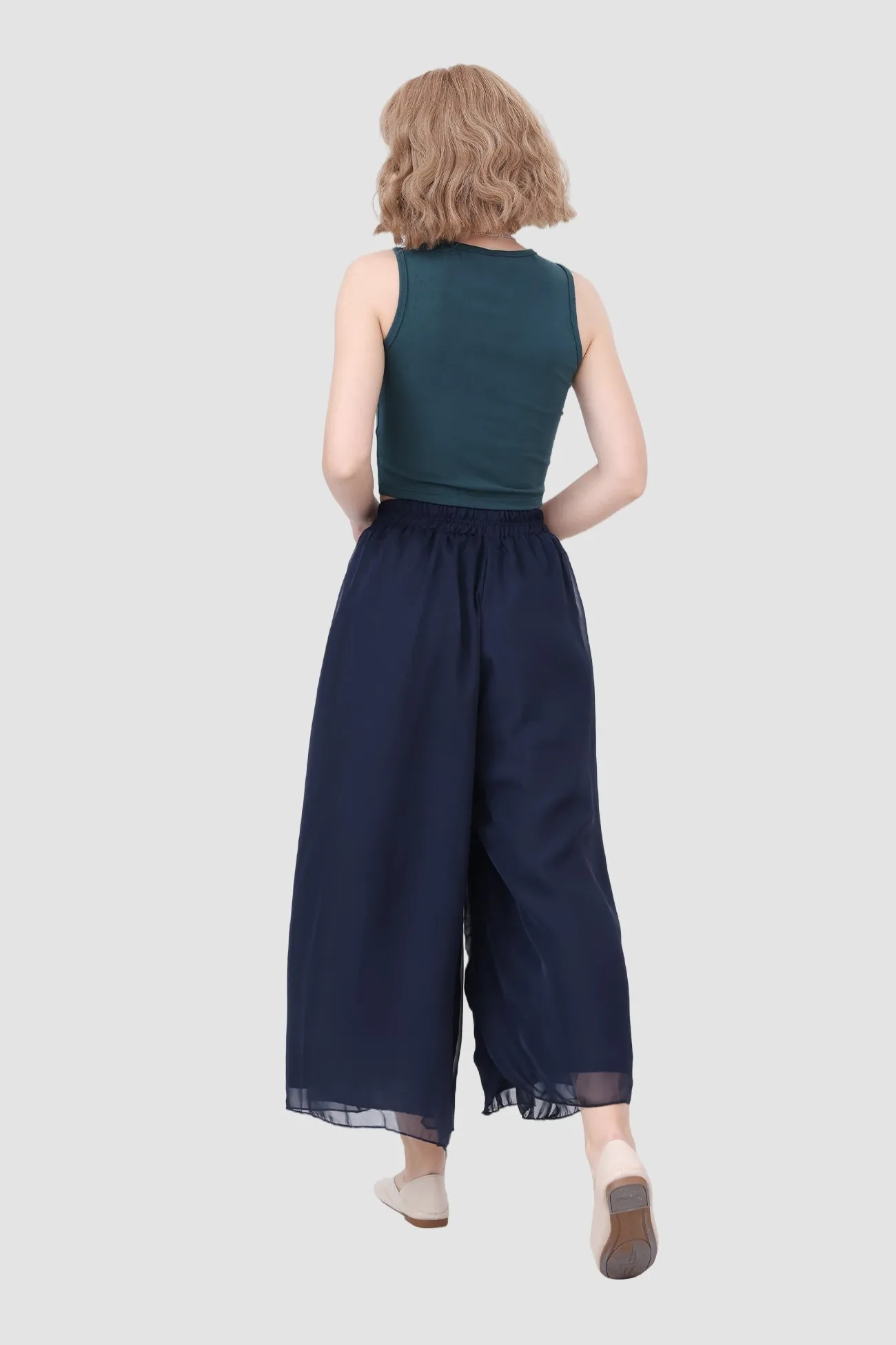 BerryBetty - Tall High Waist Wide Leg Pants