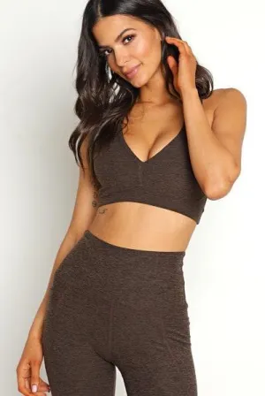 BEYOND YOGA Spacedye Bra Chocolate Chip Espresso