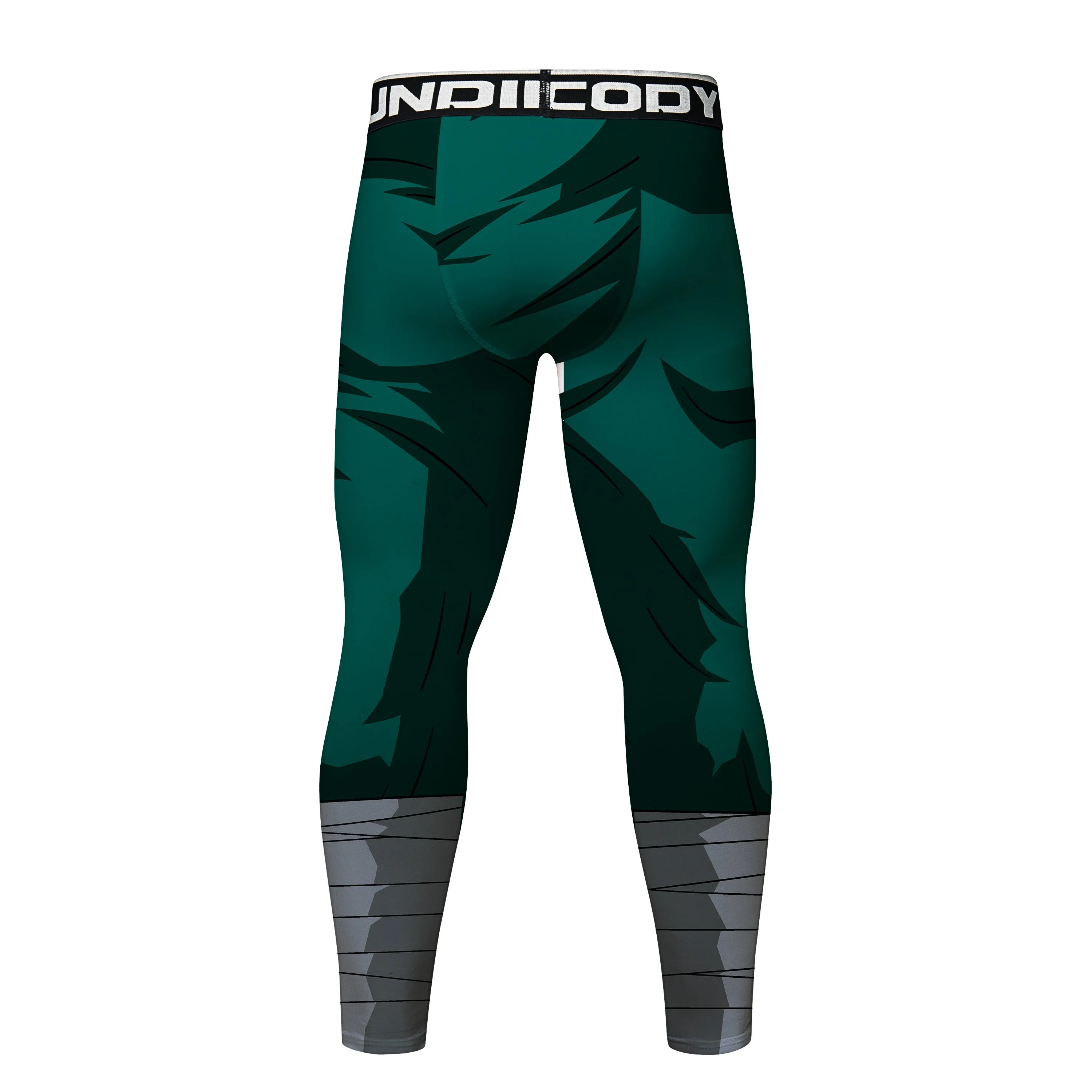 BJJ Rash Guard Men's Naruto 'Rock Lee' Elite Leggings Compression Spats
