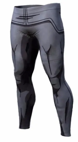 BJJ Rash Guard Men's Vegeta Resurrection F Armor Dragon Ball Z Leggings Premium Compression Spats