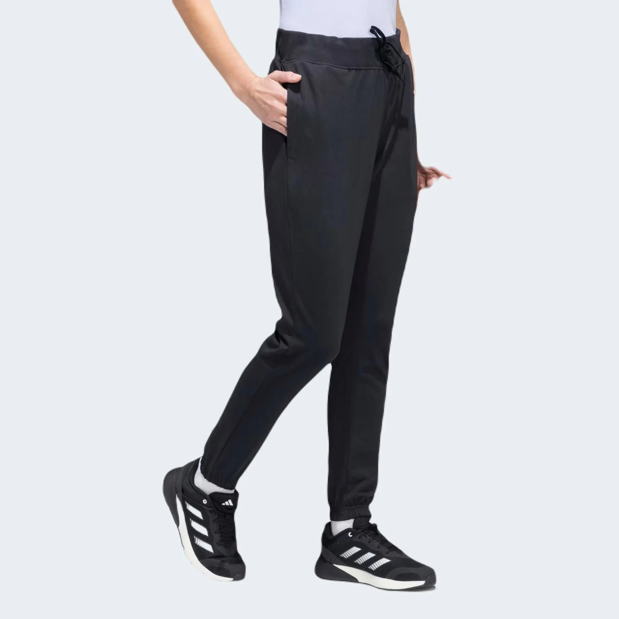 Black E Track Pant