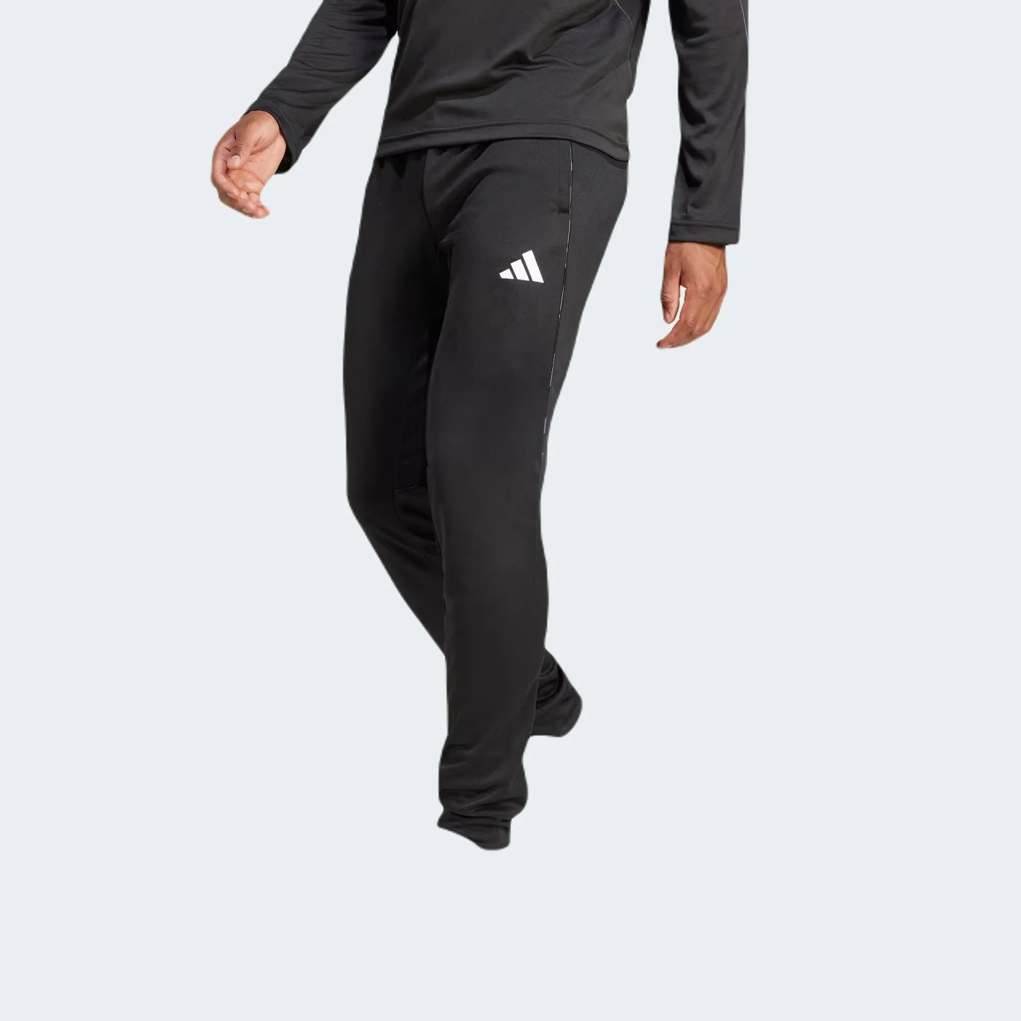 Black Essentials Camo Pants