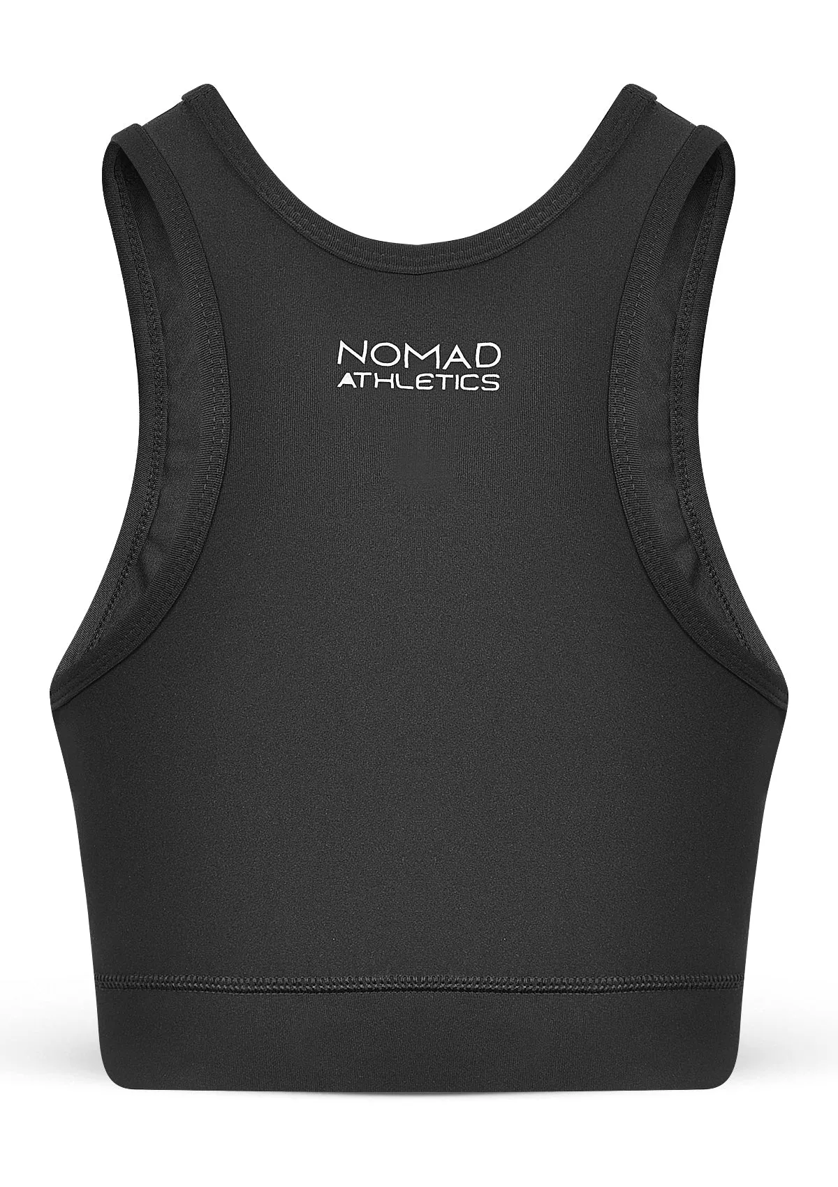 Black High Support Sports Bra