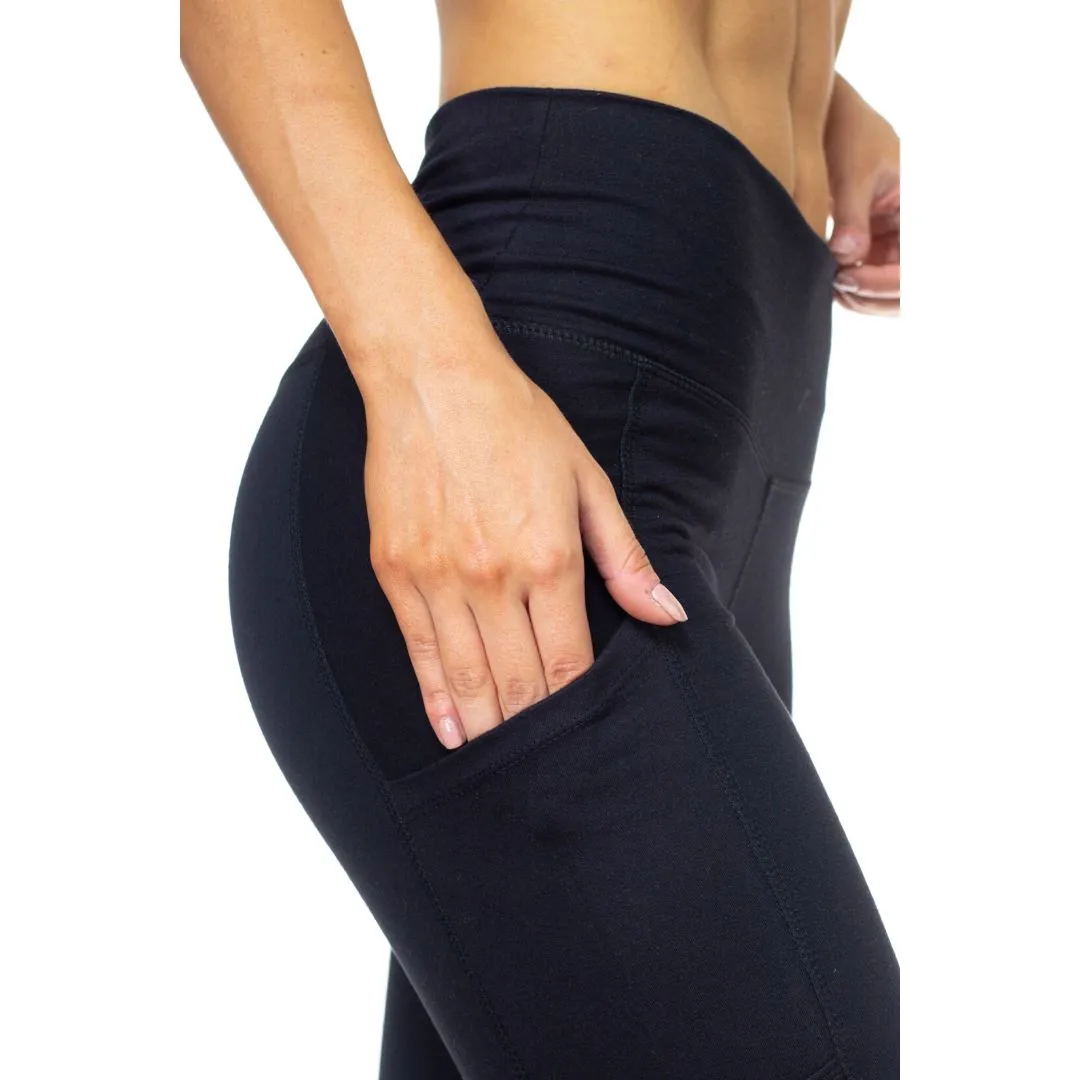 Black Side Pocket Legging