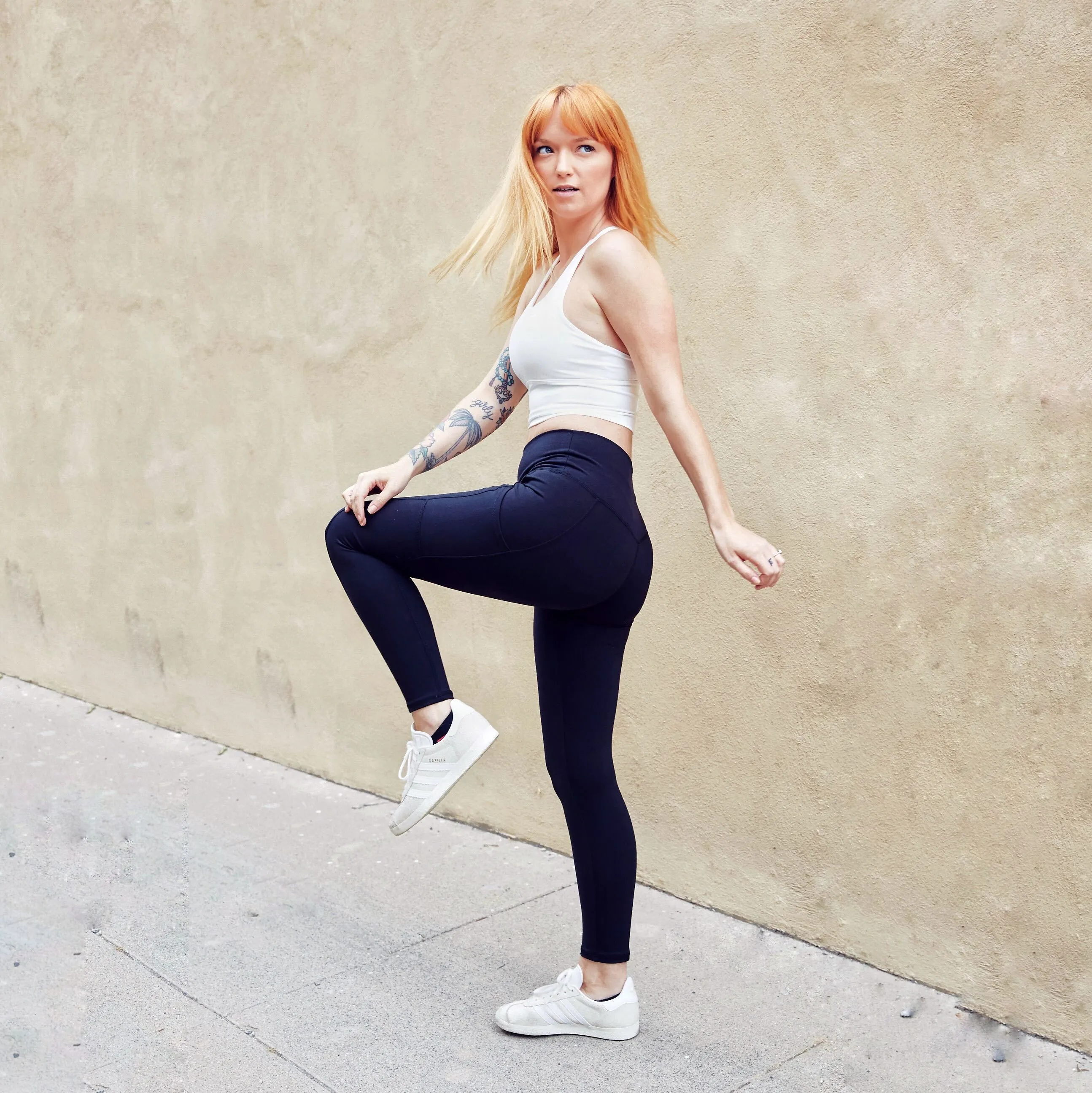 Black Side Pocket Legging